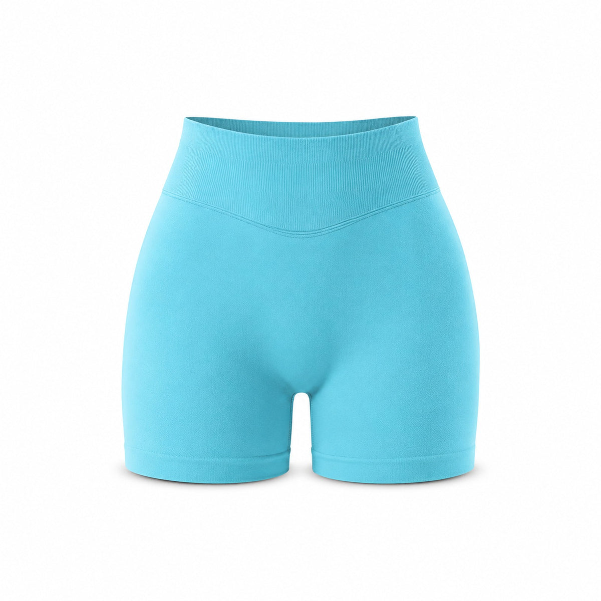 high waist running shorts - full product view