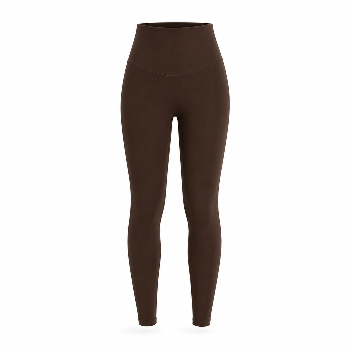 High-waist yoga leggings, full product view