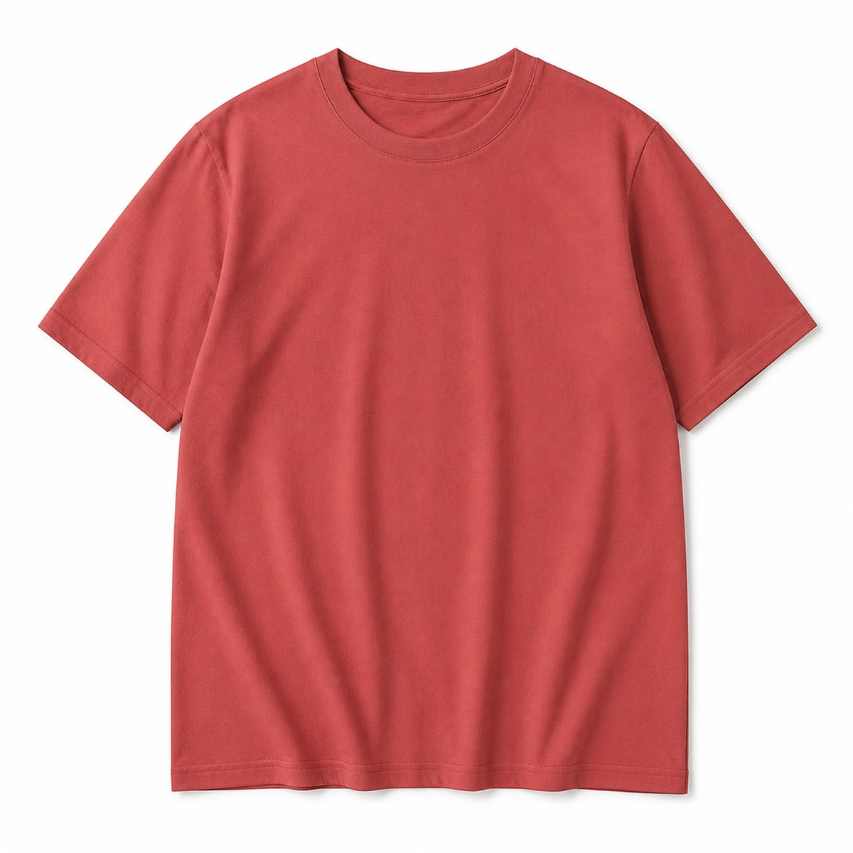 230gsm combed cotton tee - full product view